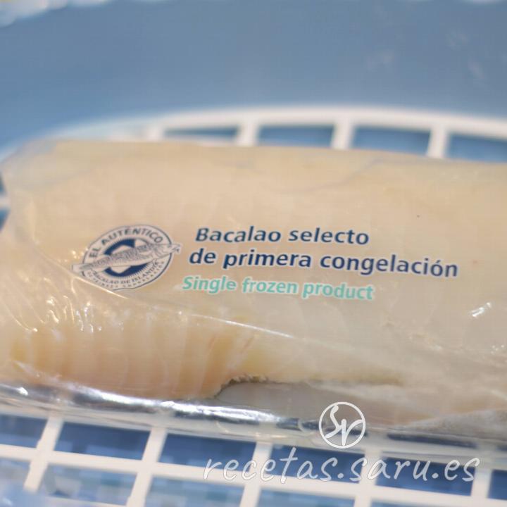 Bacalao congelado